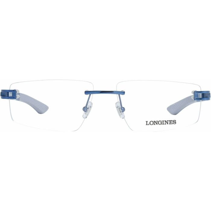 Monture de Lunettes Homme Longines LG5007-H-56090 Bleu ø 56 mm 2 Monture de Lunettes Homme Longines LG5007-H-56090 Bleu ø 56 mm 2