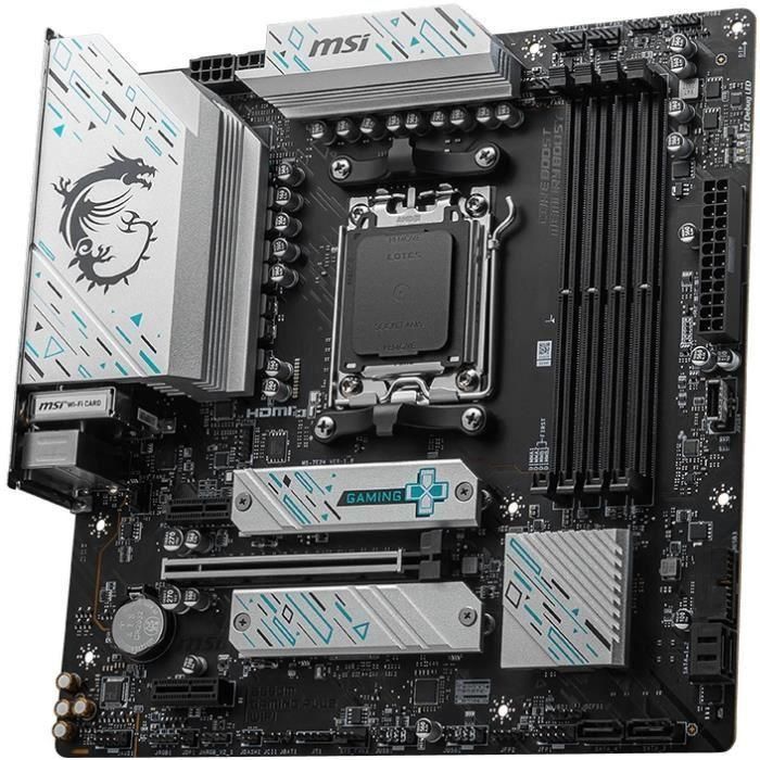 Carte mere - MSI - B650M GAMING PLUS WIFI Emplacement AM5 micro ATX 2