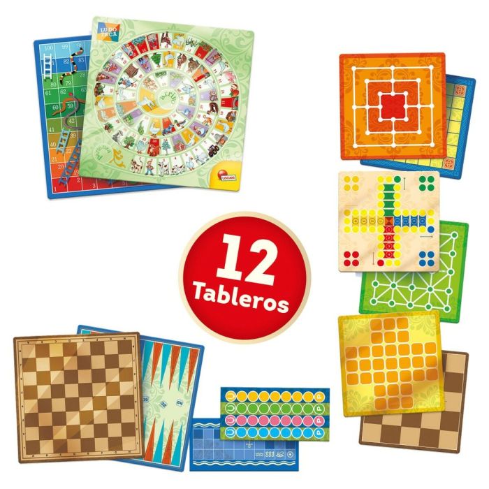 Jeu de société Lisciani Giochi Juegos reunidos 26 x 1 x 26 cm ES (10 Unités) 4 Jeu de société Lisciani Giochi Juegos reunidos 26 x 1 x 26 cm ES (10 Unités) 4