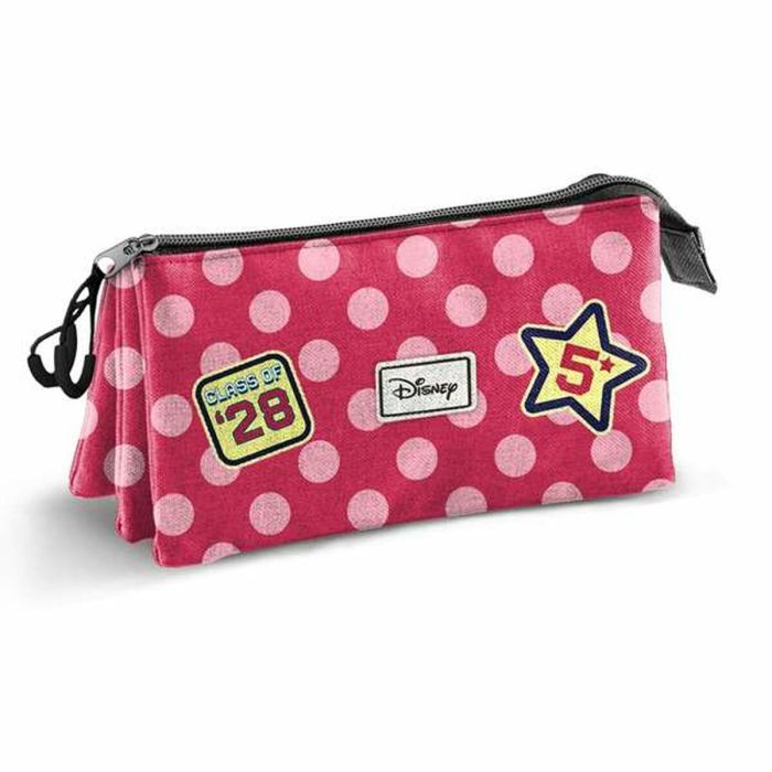Trousse Fourre-Tout Triple Minnie Mouse Rose 23 x 8 x 11 cm 1 Trousse Fourre-Tout Triple Minnie Mouse Rose 23 x 8 x 11 cm 1