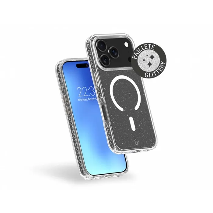 Force Case Coque FC Air Xtrem MagSafe Recyclé à Paillettes pour iPhone 17 Pro Max - Protection Premium et Élégante Force Case Coque FC Air Xtrem MagSafe Recyclé à Paillettes pour iPhone 17 Pro Max - Protection Premium et Élégante