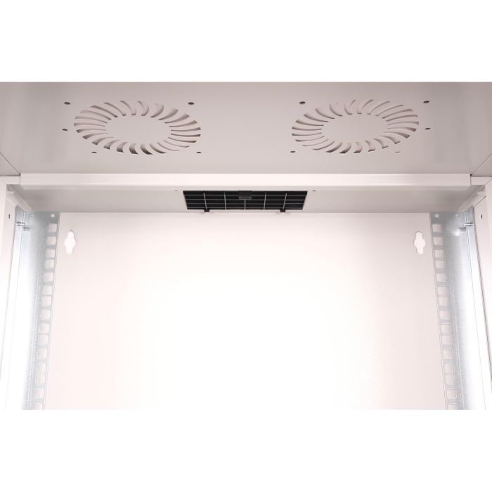 DIGITUS Wandgehäuse SOHO PRO 7HE 370x540x400 mm 19" grau 4 DIGITUS Wandgehäuse SOHO PRO 7HE 370x540x400 mm 19" grau 4