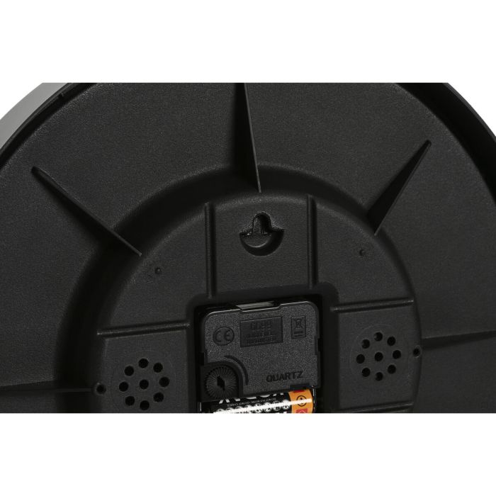 Horloge Murale Home ESPRIT Noir Gris PVC 30 x 4,7 x 30 cm (2 Unités) 1 Horloge Murale Home ESPRIT Noir Gris PVC 30 x 4,7 x 30 cm (2 Unités) 1