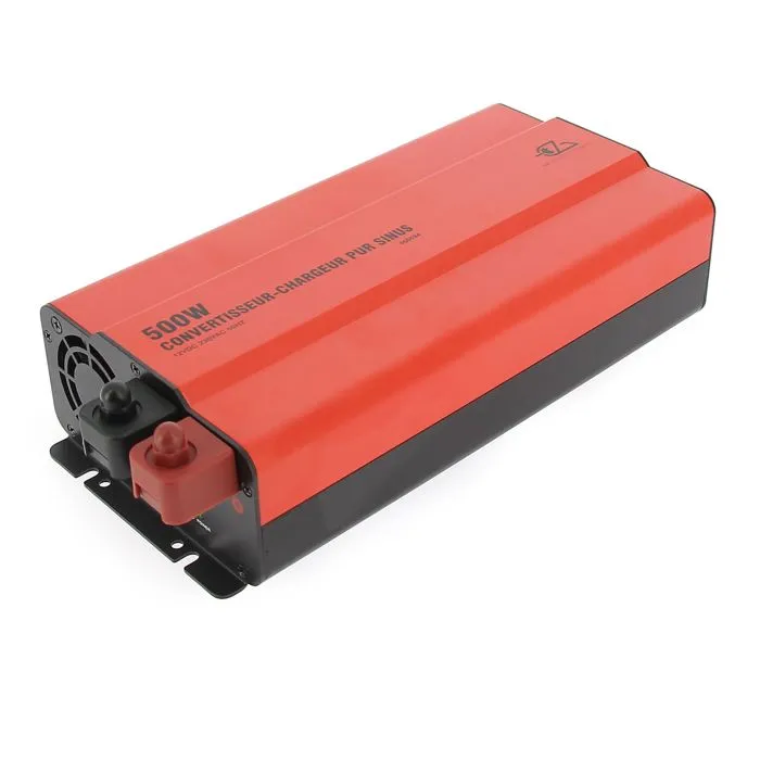 EZA Convertisseur Chargeur Pur Sinus 500W, 1000W Crete, Chargeur 10A, Compatible Batteries AGM Gel Lithium, Ecran LCD, Commande Déportée 5m, 12V/230V pour Camping-Car Fourgon EZA Convertisseur Chargeur Pur Sinus 500W, 1000W Crete, Chargeur 10A, Compatible Batteries AGM Gel Lithium, Ecran LCD, Commande Déportée 5m, 12V/230V pour Camping-Car Fourgon