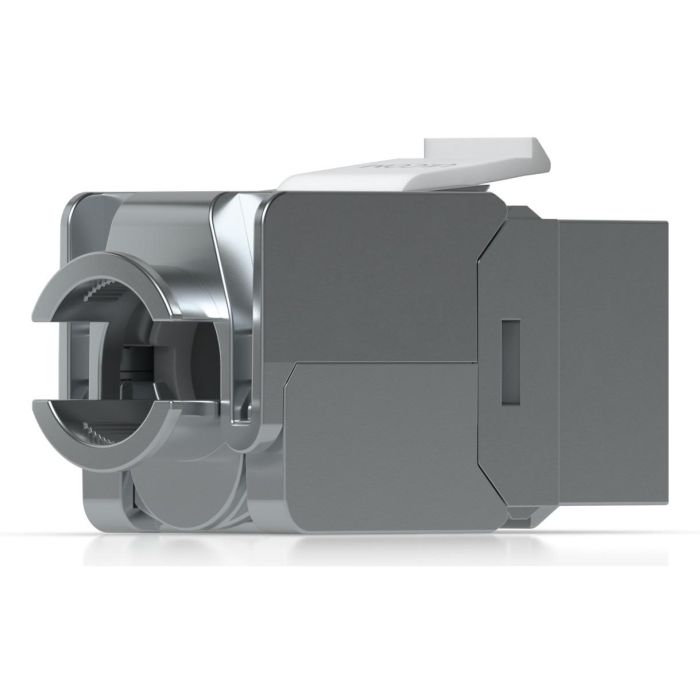 Ubiquiti UACC-Keystone-Jack-C6A - Prise Jack Keystone RJ45 Catégorie 6A (Cat6A), 1 Gbit/s, Blindée, Lot de 12 pièces