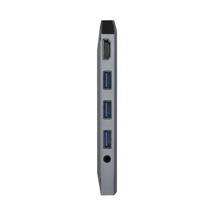 Hub USB Aisens ASUC-9P001-GR Gris 100 W (1 Unité) 4