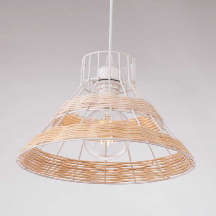 Lampe Suspendue Milton Keynes SKD-P80011 Réglable en Hauteur Design Élégant 1