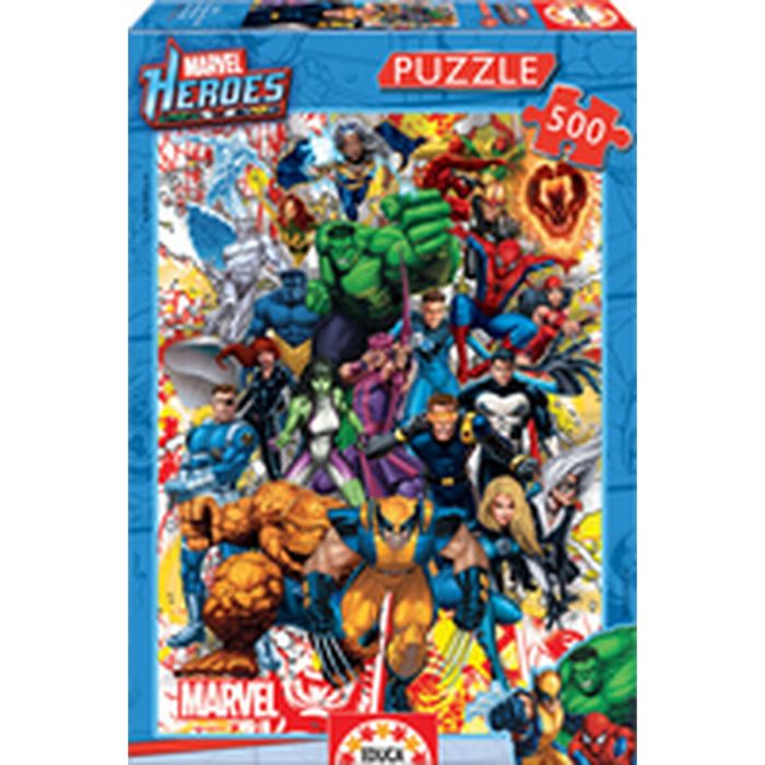 Puzzle Marvel Heroes Educa 500 Pièces 7