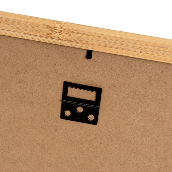 Cadre photo Blanc Naturel Verre Bois MDF 1