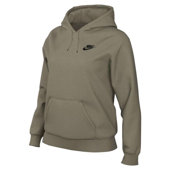 Sweat à capuche femme Nike Sportswear Essential Vert foncé