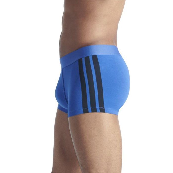 Boxer pour homme Adidas Low Rise 3 Stripes 2P Active Flex 2 Pièces S 4