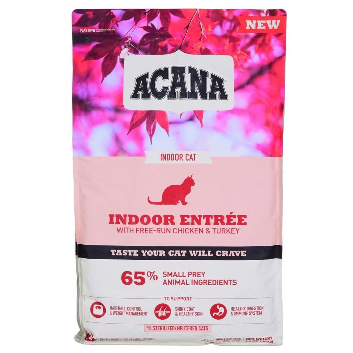 Aliments pour chat Acana Indoor Entrée Adulte Poulet Dinde Poisson Lapin 4,5 Kg 0 Aliments pour chat Acana Indoor Entrée Adulte Poulet Dinde Poisson Lapin 4,5 Kg 0