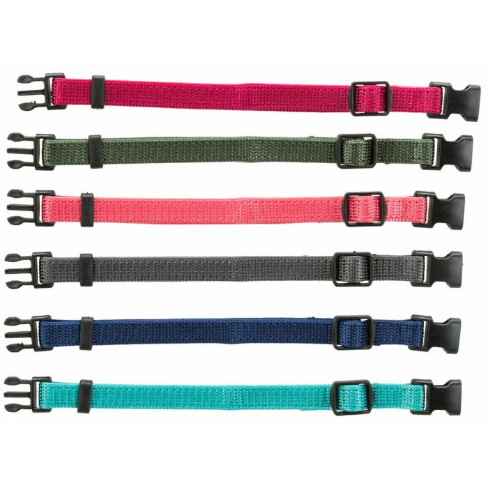 Collier pour Chien Trixie Multicouleur M/L 22-35 cm (6 Unités)