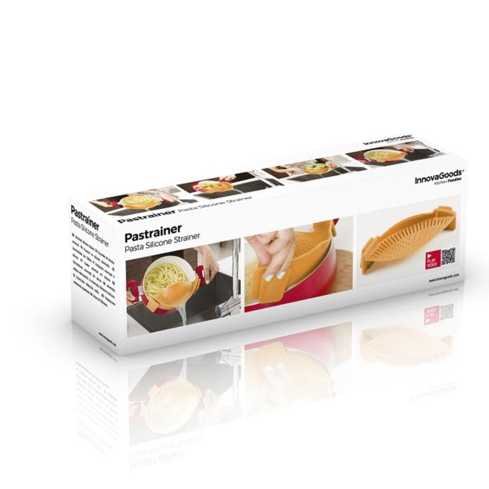 Égouttoir en Silicone Pastrainer InnovaGoods 1 Égouttoir en Silicone Pastrainer InnovaGoods 1