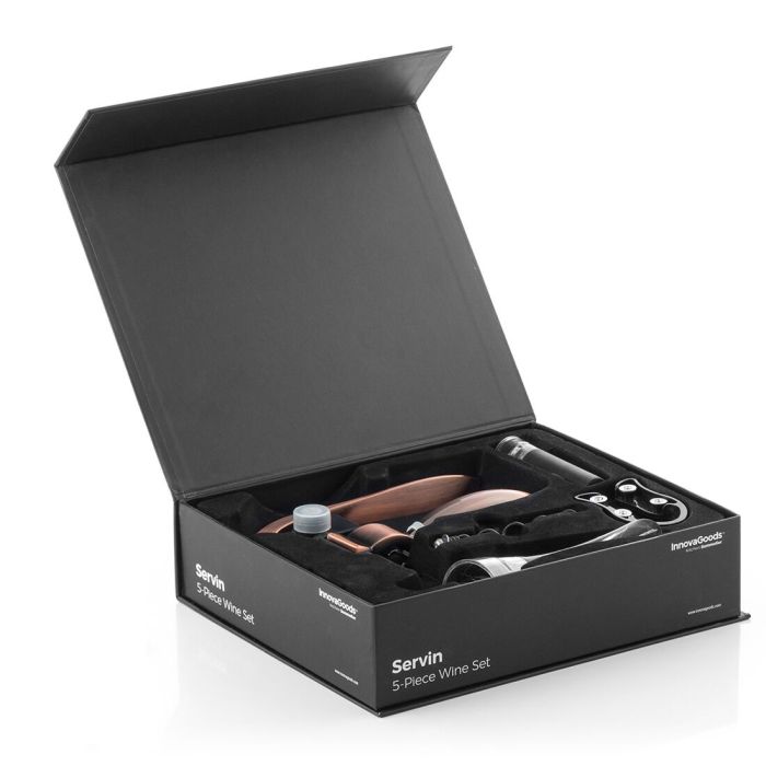 Set d'Accessoires pour Vin Servin InnovaGoods 5 Pièces 3