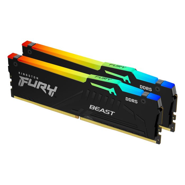 Mémoire RAM Kingston Beast RGB 32 GB DDR5 SDRAM DDR5 5600 MHz 9