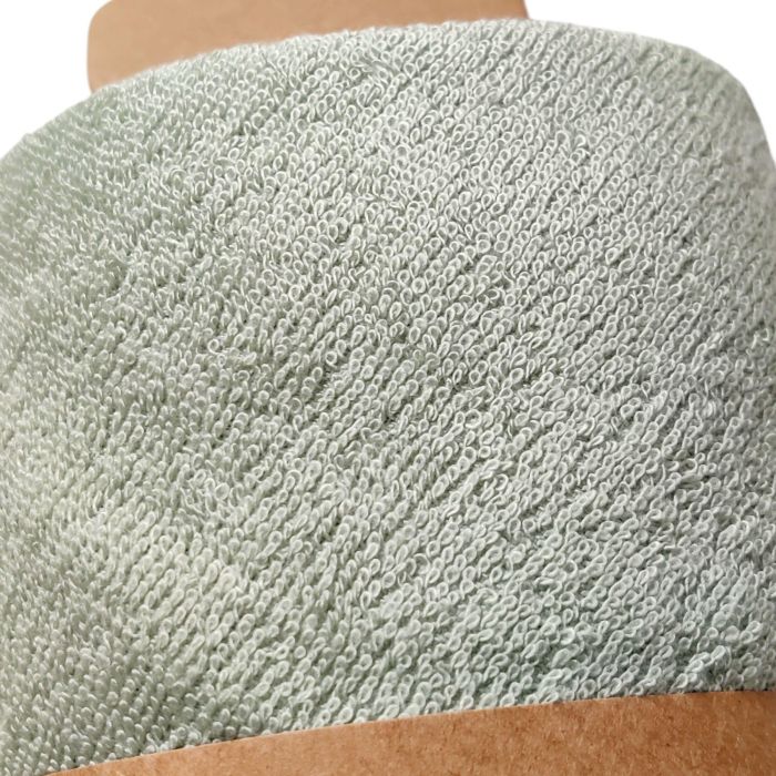 Drap de bain XXL Parent / Bébé - CANDIDE - 100x100 cm - Vert d'eau 2 Drap de bain XXL Parent / Bébé - CANDIDE - 100x100 cm - Vert d'eau 2