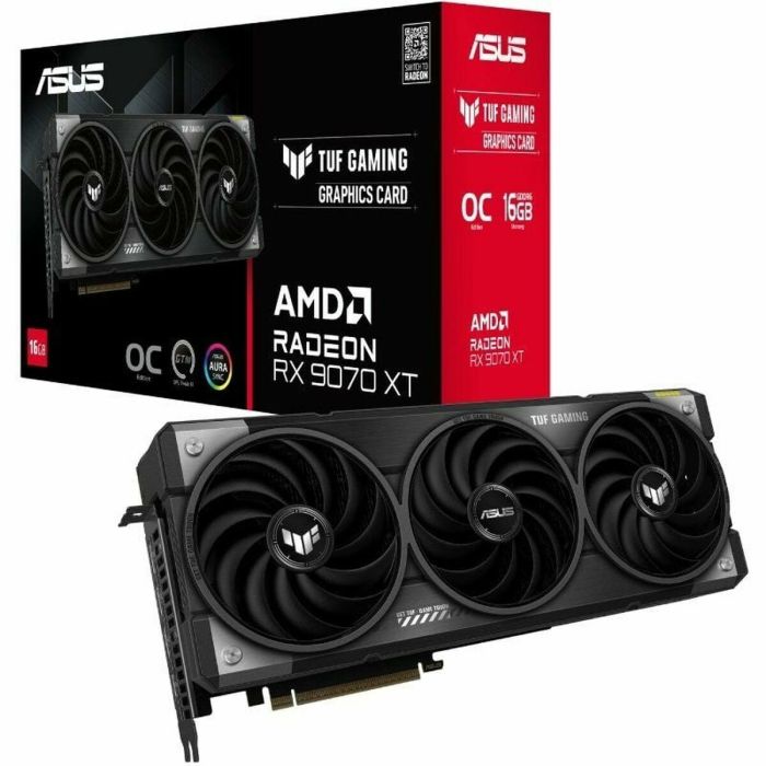 Carte Graphique Asus 90YV0L70-M0NA00 16 GB radeon rx 9070 xt GDDR6 0 Carte Graphique Asus 90YV0L70-M0NA00 16 GB radeon rx 9070 xt GDDR6 0