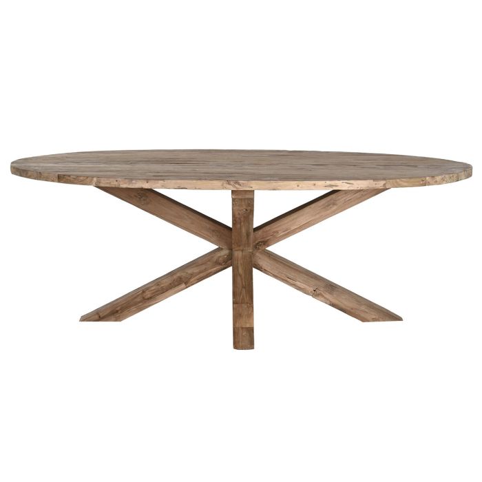 Table de Salle à Manger Home ESPRIT bois de teck 220 X 120 X 78 cm 1