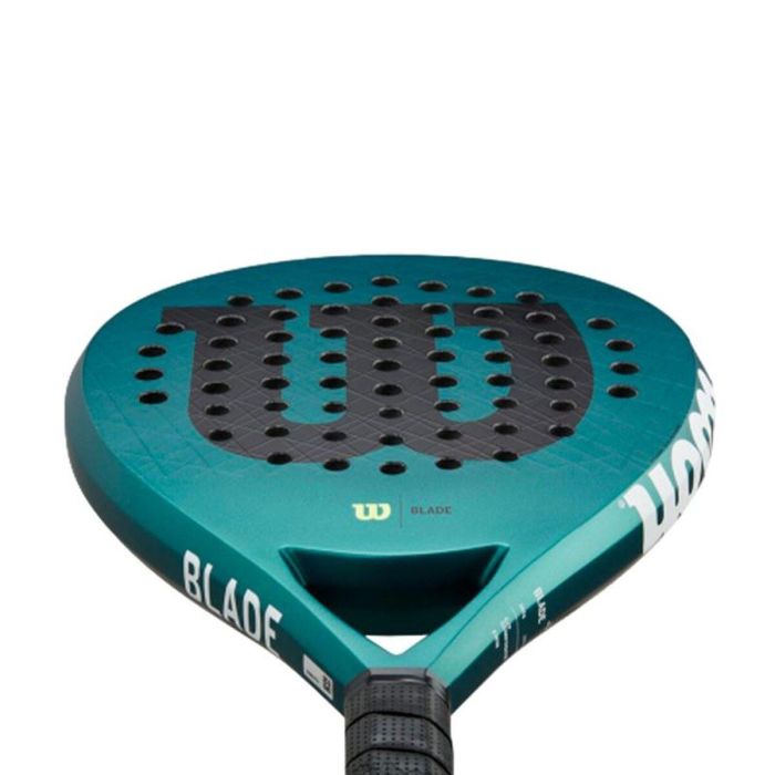 Raquette de Padel Wilson Blade V3 Padel Bleu Fibre de Carbone 3