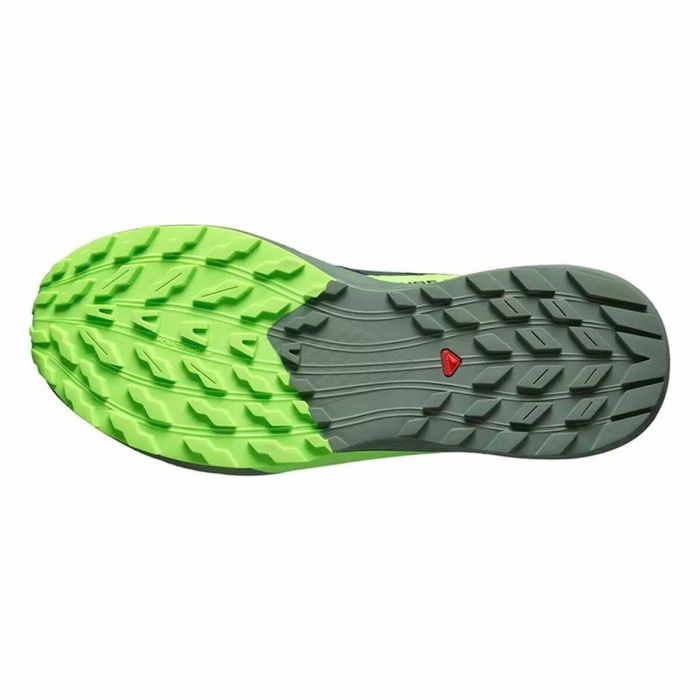 Chaussures de Running pour Adultes Salomon Sense Ride 5 Vert citron 2