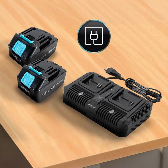 Tondeuse à gazon à batterie Cecotec E7 Liberty Z Plus 20 V 43 cm 20-70 mm 45 L 2 Pièces 6 Tondeuse à gazon à batterie Cecotec E7 Liberty Z Plus 20 V 43 cm 20-70 mm 45 L 2 Pièces 6