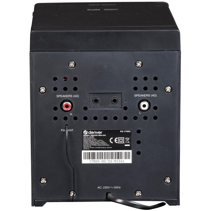 Denver DAB/FM-Musiksystem mit Bluetooth, CD-Player und USB 5