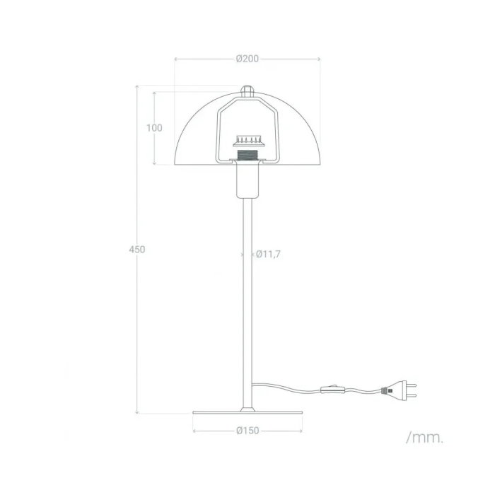Lampe de Table Bole SKD-T1017 6