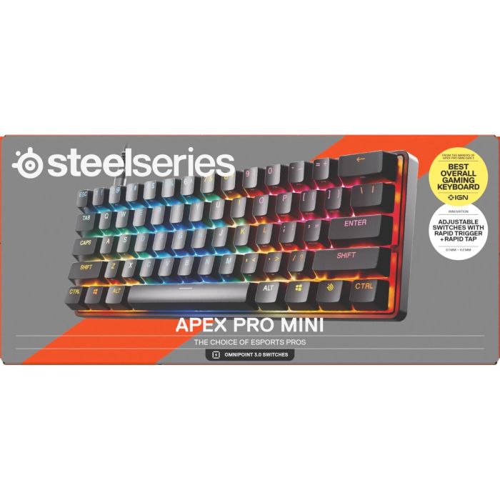 Clavier SteelSeries 64913 Noir Qwerty US 5