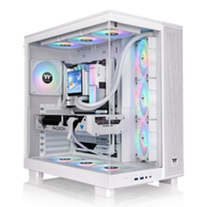 Boîtier ATX semi-tour THERMALTAKE View 380 XL TG ARGB Blanc 2 Boîtier ATX semi-tour THERMALTAKE View 380 XL TG ARGB Blanc 2