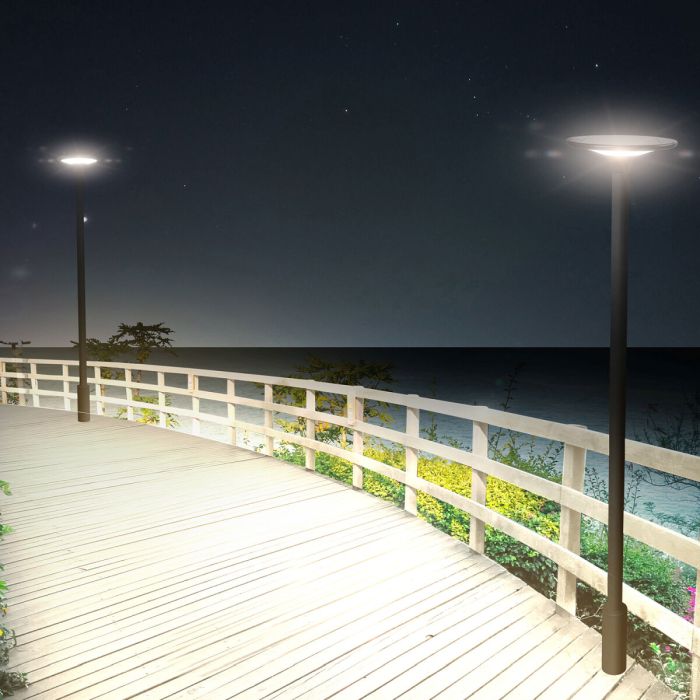 Lampadaire Velamp SPIELBERG Polycarbonate 20 W 2300 lm 2