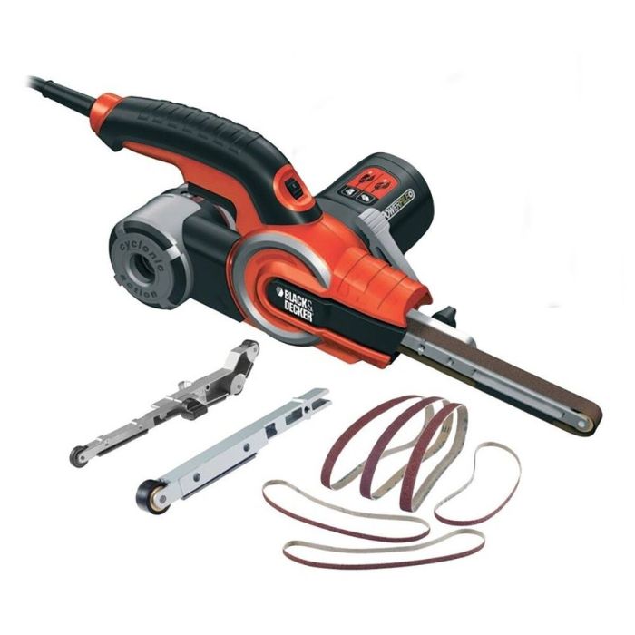 Ponceuse à bande Black & Decker KA902EK 400 W 17 Ponceuse à bande Black & Decker KA902EK 400 W 17
