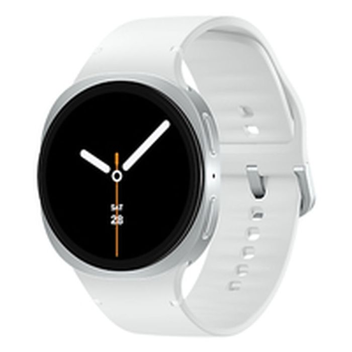 Montre intelligente Samsung Galaxy Watch 8 Blanc Argenté 1.5" Ø 44 mm 44 mm 0 Montre intelligente Samsung Galaxy Watch 8 Blanc Argenté 1.5" Ø 44 mm 44 mm 0
