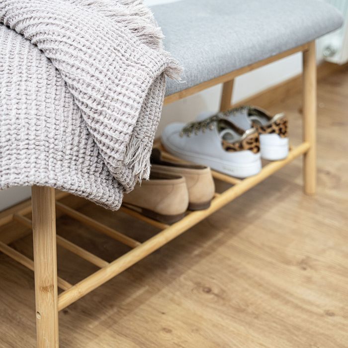 Range-chaussures Vinthera Moa Gris Bois 69 x 24,5 x 31 cm 1 Range-chaussures Vinthera Moa Gris Bois 69 x 24,5 x 31 cm 1