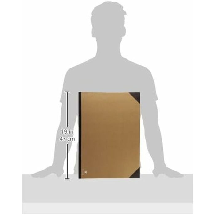 Porte-documents Clairefontaine 44100C Marron A3 (1 Unité) 2