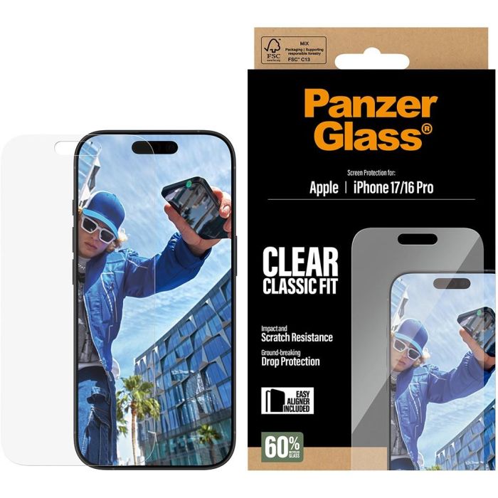 PanzerGlass Schutzglas iPhone 17/16 Pro CF 1 PanzerGlass Schutzglas iPhone 17/16 Pro CF 1