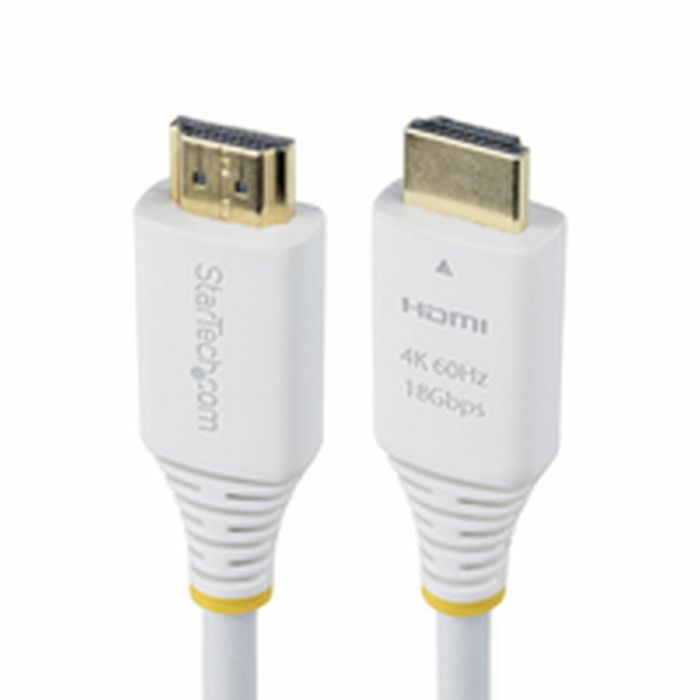 Câble USB Startech HDMI2-CABLE-4K60-10W Blanc 3 m 8