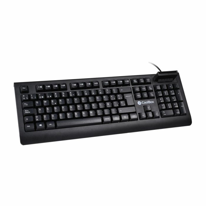 Clavier CoolBox COO-TEC04DNI Noir Espagnol Qwerty 14