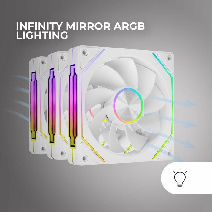 Ventilateur CPU Mars Gaming MF-LINKFINITYKIT2R 4 Ventilateur CPU Mars Gaming MF-LINKFINITYKIT2R 4