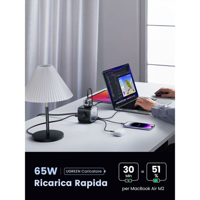 Câble USB vers Lightning Ugreen 60113 Gris 1,8 m 8 Câble USB vers Lightning Ugreen 60113 Gris 1,8 m 8