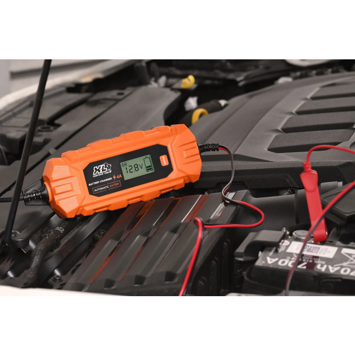 Xl Perform Tools XLPT - Chargeur de batterie de voiture 12V 6V 70W 4A avec mode mémoire (Supply), protection IP65, câble 3 m - Compatible AGM, GEL, Lithium, affichage numérique Xl Perform Tools XLPT - Chargeur de batterie de voiture 12V 6V 70W 4A avec mode mémoire (Supply), protection IP65, câble 3 m - Compatible AGM, GEL, Lithium, affichage numérique