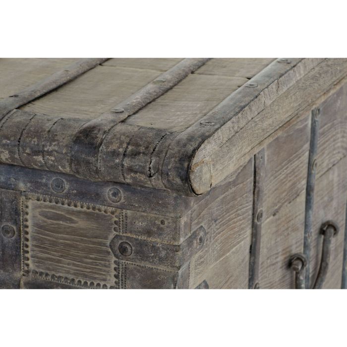 Coffre Home ESPRIT Naturel bois de teck Pièce unique 118 X 66 X 87 cm 11 Coffre Home ESPRIT Naturel bois de teck Pièce unique 118 X 66 X 87 cm 11