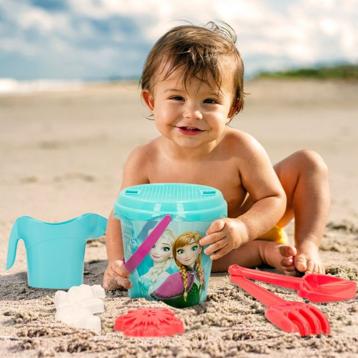 Set de jouets de plage Frozen 18 x 16 x 18 cm (12 Unités) 5