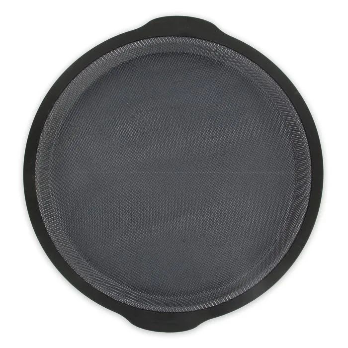 Zenker Moule à Pizza en Silicone Fibre de Verre Noir Ø 36 cm - Pour Pizzas et Tartes Flambées - Démoulage Facile