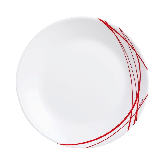 Plato Postre Opal Domitille Rojo Arcopal 18 cm 0 Plato Postre Opal Domitille Rojo Arcopal 18 cm 0