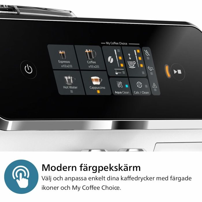 Cafetière superautomatique Philips Blanc 1500 W 15 bar 3 Cafetière superautomatique Philips Blanc 1500 W 15 bar 3