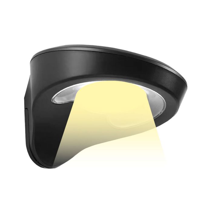 Applique LED EDM 31852 Noir 2 W 1,8 W 200 Lm 155 Lm Solaire Capteur de Mouvement (6500 K) 7