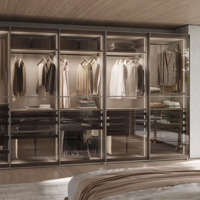 Emuca Rack avec glissières à extension totale et à fermeture douce pour accessoires d'armoire Quartz, 837-863mm, Aluminium et plastique, Titane 2