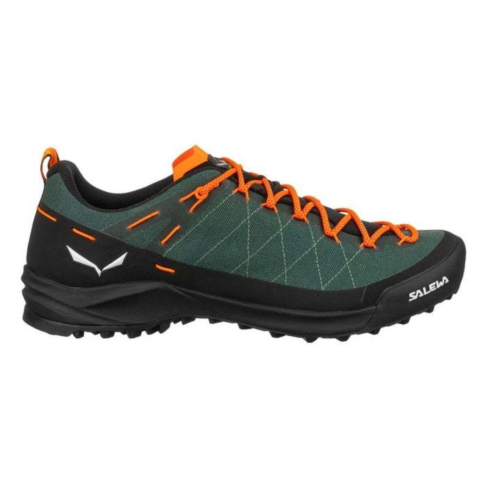 Chaussures de marche pour homme Salewa Wildfire Canvas Vert foncé
