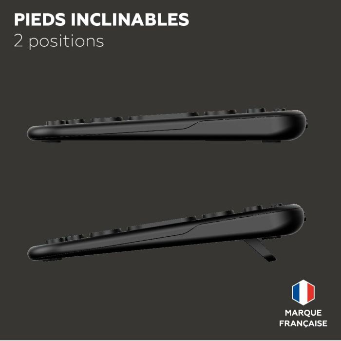 clavier et souris Mobility Lab CP420W Mini Noir AZERTY 7 clavier et souris Mobility Lab CP420W Mini Noir AZERTY 7